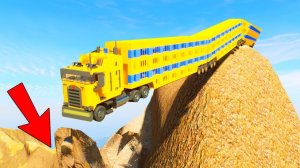 СМОЖЕТ ЛИ ОГРОМНЫЙ ЛЕГО ГРУЗОВИК УПАСТЬ В ПРОПАСТЬ И ВЫЖИТЬ? ЛЕГО АВАРИИ В БРИК РИГС (Brick Rigs)