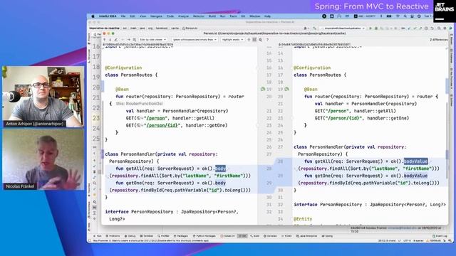 Spring: From MVC to Reactive смотреть онлайн