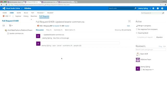Connect 2015 Git in Team Foundation Server and Visual Studio Team Services смотреть онлайн