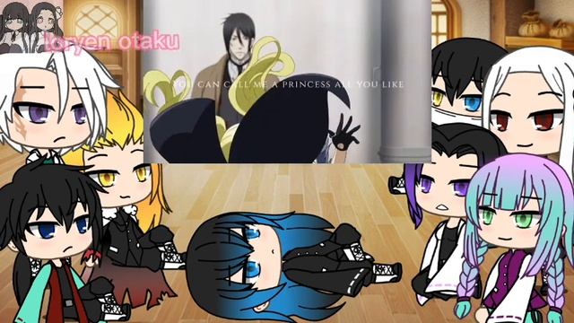 hashira react to nezuko as Elizabeth midford смотреть онлайн
