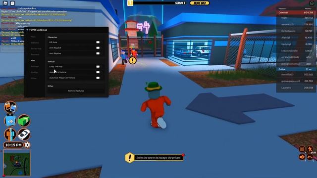 ROBLOX JAILBREAK SCRIPT AUTOROB, ANTI AFK, KILL ALL - 2021 (GITHUB) смотреть онлайн