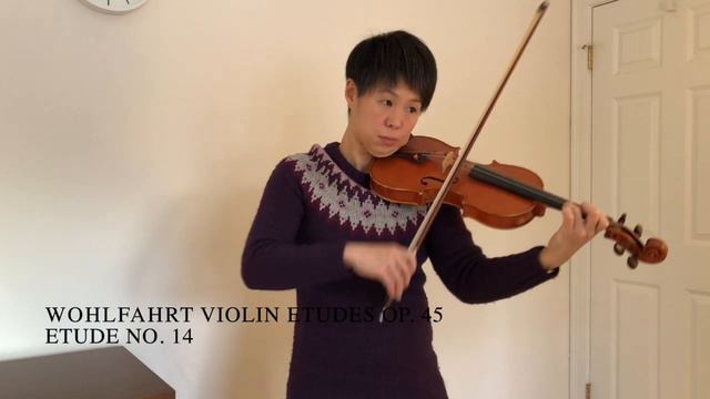 Etude #14 From Wohlfahrt Op. 45