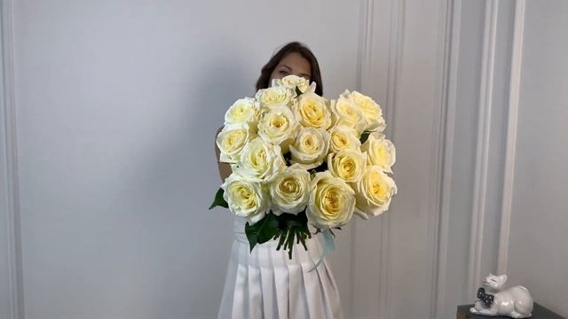 Купить 17 роз Букет №10 на FlowBeri ru смотреть онлайн