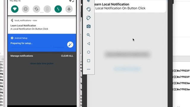 Notification on button click | Flutter смотреть онлайн