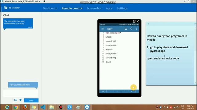 Run Python Program in Mobile use to Android App | Pydroid 3 app смотреть онлайн