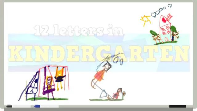 K-I-N-D-E-R-G-A-R-T-E-N song (song for kids that spells the word "Kindergarten") смотреть онлайн