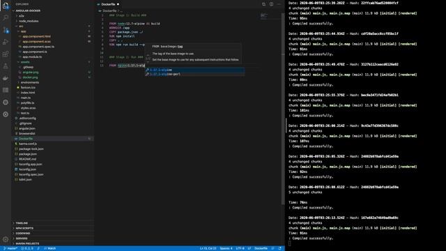 Learning - How to use Angular 9 with Docker - NodeJs & Nginx смотреть онлайн