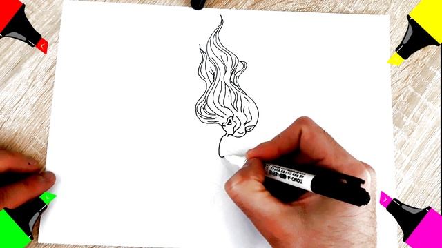 РУСАЛКА рисунок. Как нарисовать Русалку поэтапно смотреть онлайн
