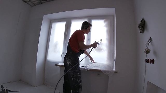 Флизелин под покраску, безвоздушная покраска ремонт Рыбинск смотреть онлайн