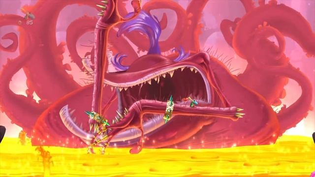 Rayman Origins ► ПРОХОЖДЕНИЕ • Часть 8 • МАТЬ ВСЕХ КОШМАРОВ