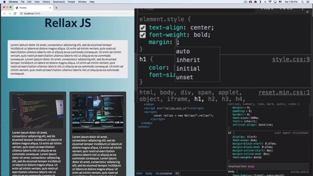 Copy all the CSS of an element with Chrome DevTools смотреть онлайн