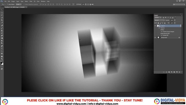 How to Use 3D Volume in Photoshop - 3 Steps 3D Tutorial смотреть онлайн
