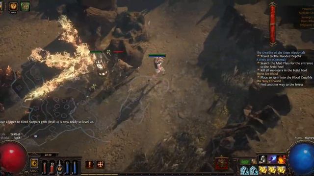 POE Act1-Find Another Way To The Forest-Path Of Exile