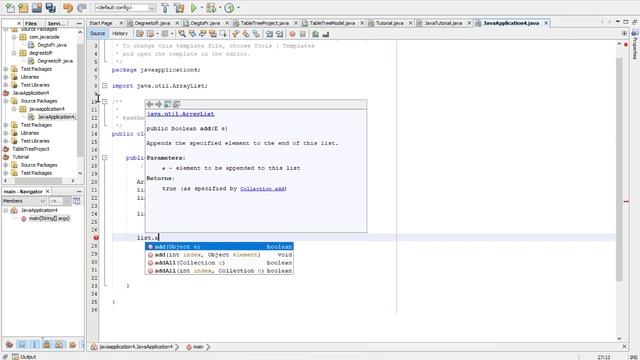 Add item at specified Index in ArrayList Java Code смотреть онлайн