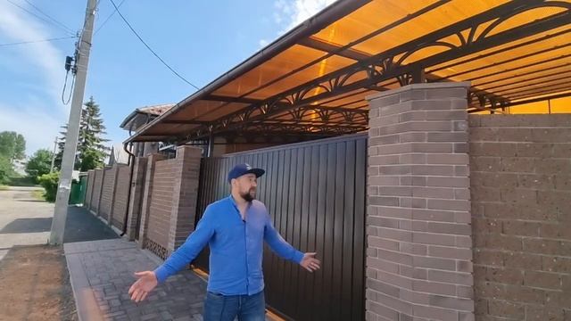 Односкатный навес в Засвияжье смотреть онлайн