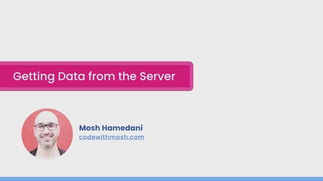 9-7 - Getting Data from the Server смотреть онлайн