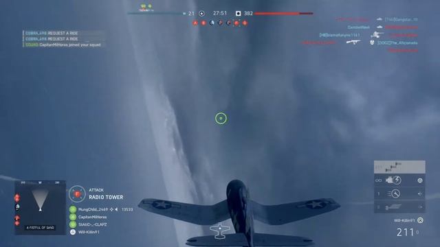 BF5 Hilarious Corsair AA Gun Roadkill смотреть онлайн