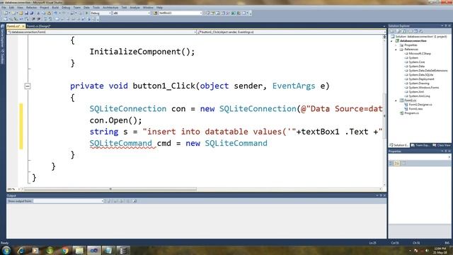 Sqlite database connection in C#.net Part 2 смотреть онлайн