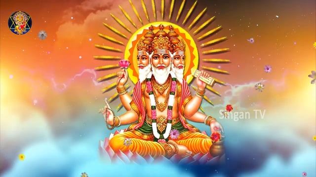 தலையெழுத்தை மாற்றி அமைக்கும் பிரம்மா மந்திரம் | Lord Brahma Tamil Padalgal | Best Brahma Songs смотреть онлайн