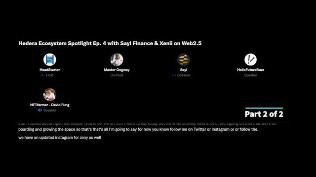 Hedera Ecosystem Spotlight Ep 4 Part 2. Bringing web2.5 to reality смотреть онлайн