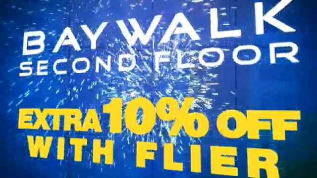 TRIPLE SALE at Baywalk Mall - Up to 70% off at Hugo Boss, US Polo, and Fuchsia смотреть онлайн