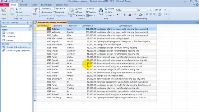 Designing and Running Queries in Access 2010 смотреть онлайн