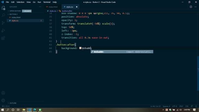Button Using Awesome Hover Effect Using Only HTML & CSS | Webicon | 2020 смотреть онлайн