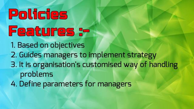 Types of Plan | Class - 12 | Business studies Chapter - 4 | Part - 4 смотреть онлайн