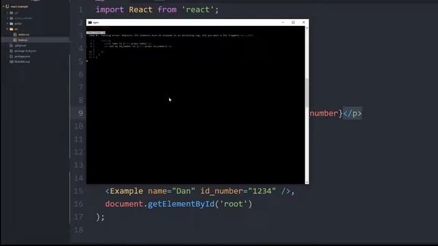 Learning React: Part 4: React JSX смотреть онлайн