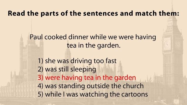 Past simple and Past Continuous. Видеоурок по английскому языку 5-6 класс смотреть онлайн