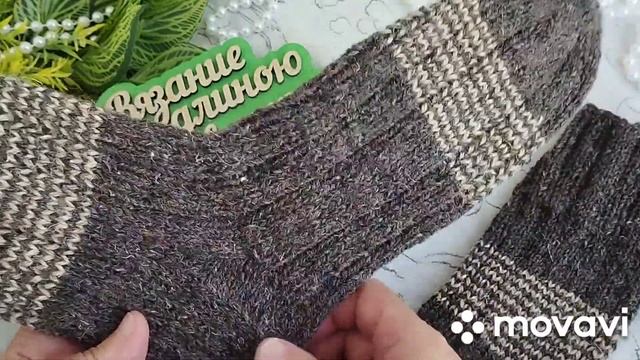 Вязание. МУЖСКИЕ НОСКИ в СП "НОСОЧНАЯ КОРОБОЧКА - 2023". Готовая работа мая. Обзор. //socks смотреть онлайн