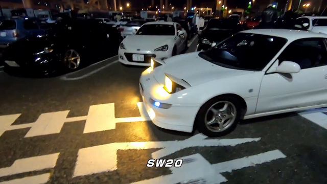 Adventures at Daikoku Futo! Angelo`s Car with S14 Front Face! смотреть онлайн
