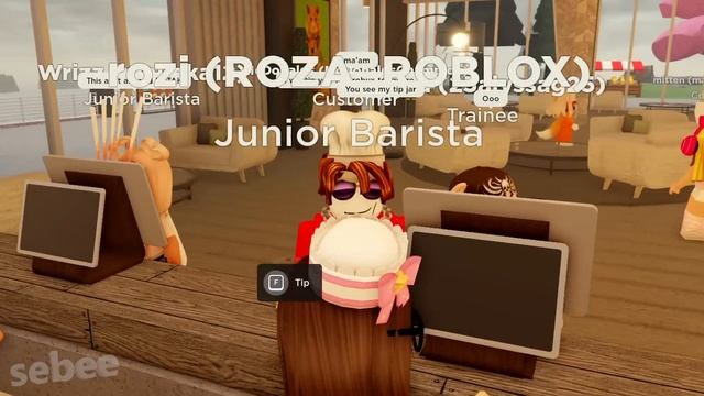 ROBLOX Cafe Funny Moments смотреть онлайн