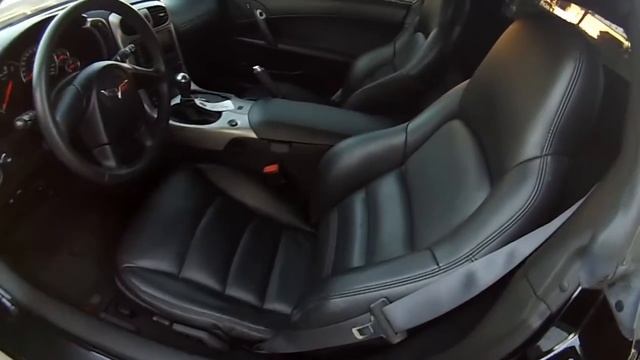 SOLD 2005 Chevrolet Corvette Coupe Black w/Ebony interior, 6.0 liter/400hp, 6-spd manual transaxle смотреть онлайн