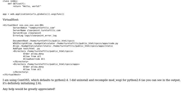 DevOps & SysAdmins: Apache showing "Python version mismatch" with mod_wsgi смотреть онлайн