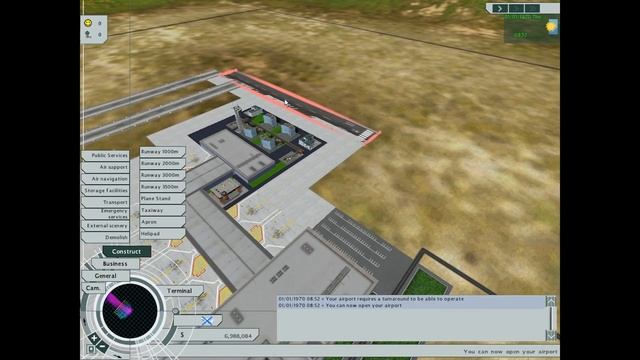 Airport Tycoon 3 Building a Large Scale Airport смотреть онлайн