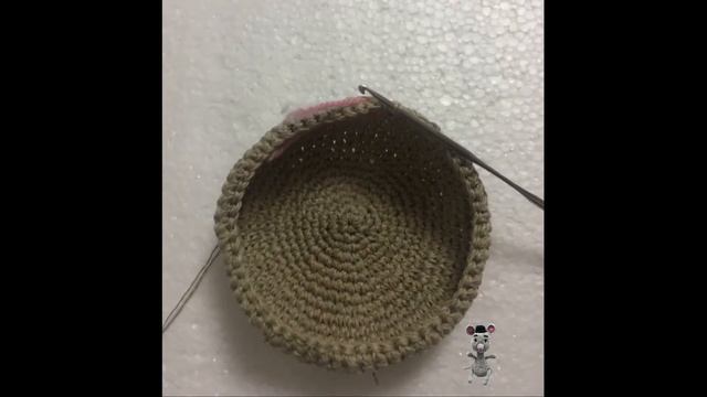 Мышонок Пик вязаный крючком. Амигуруми. Джутовой нитью смотреть онлайн