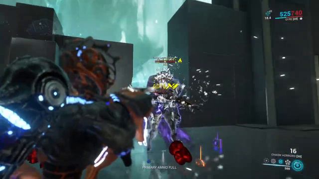 Warframe Testing Gyre and kitgun build смотреть онлайн
