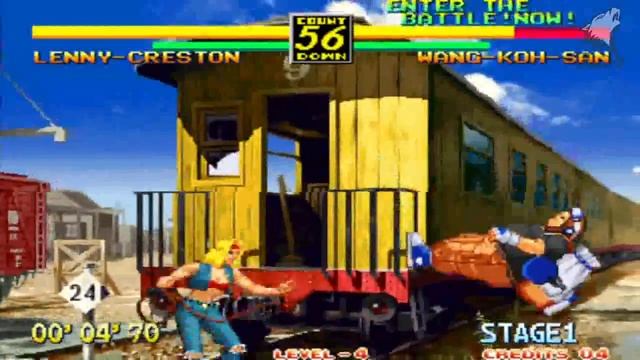 Art of Fighting 3: The Path of The Warrior - Game Play - Arcade / Emulator Games смотреть онлайн