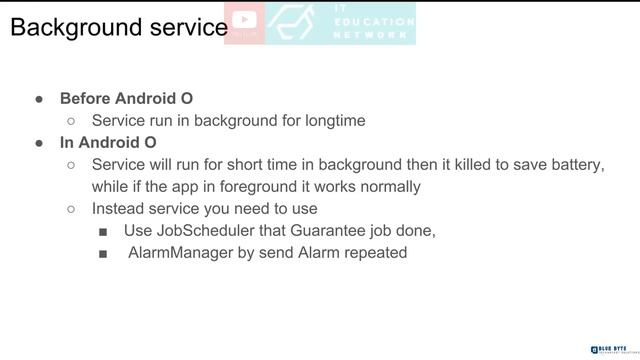 Kotlin android tutorial - 112 - Services Vs Broadcast receiver Updates смотреть онлайн