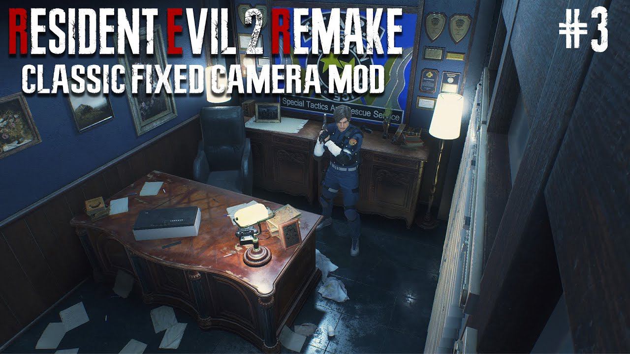 Resident Evil 2 Remake ►FIXED CAMERA MOD► (Leon Kennedy - Hardcore) #3 смотреть онлайн