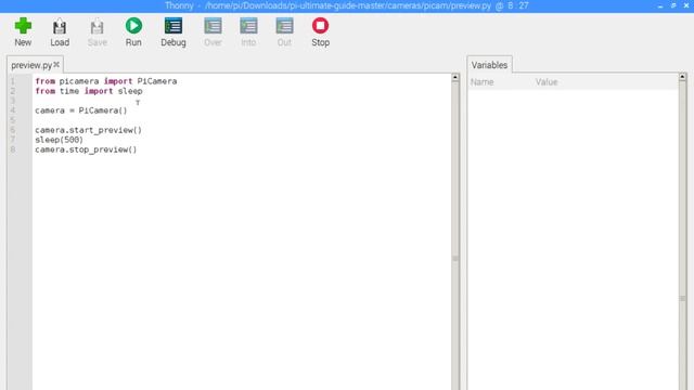 Using the Pi Camera Module to get a Preview on the Raspberry Pi смотреть онлайн