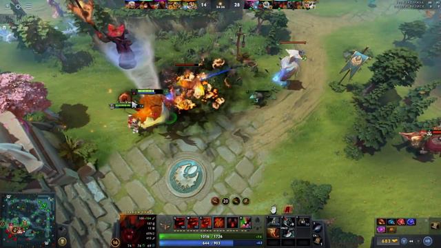 Shadow fiend #SSS+ Dota 2 смотреть онлайн