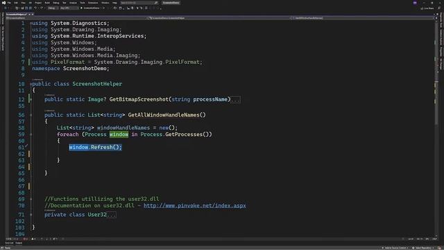 Screenshot Any Window With C# смотреть онлайн