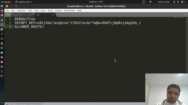 Dica #09 - Escondendo suas senhas com python-decouple смотреть онлайн