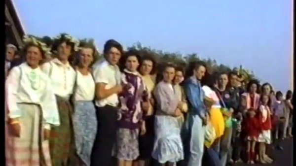 Baltijas Ceļš. Baltic Way. Raw footage (1of 3)