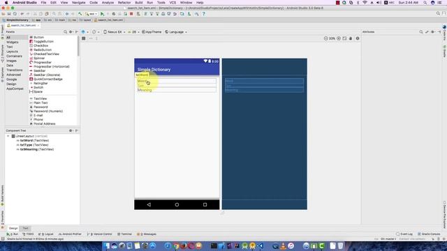 Let's Create App Using Kotlin #01 - Dictionary App Part #07 - Style and Theme #1 смотреть онлайн