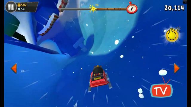 Angry Birds Go - Sub Zero Fun Racing Android & IOS Gameplay смотреть онлайн