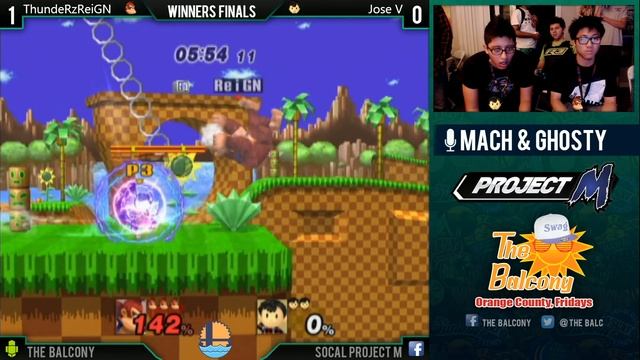 PM @ the Balcony 54 - Winners Finals ft. ThundeRzReiGN (Donkey Kong) VS Jose V (Ness) смотреть онлайн