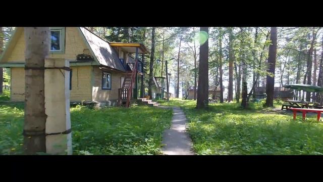 База отдыха Бригантина. Красноярское море. смотреть онлайн